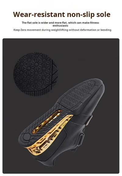 Athlete Athletic Shoes Indoor Comprehensive Training Shoes Weightlifting Shoes Stretch Hard Pull Deep Squat Shoes Breathable Men