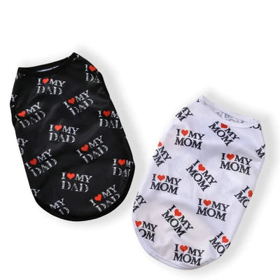 Summer Dog Clothes Small Large Dogs Cats Breathable Pet Mesh Clothing Puppy Vest Lightweight T-shirt Comfortable Pets Costume