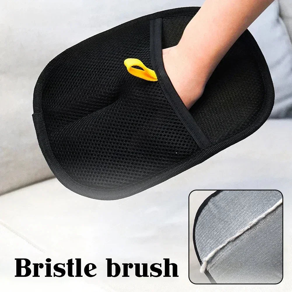 Pet Grooming Gloves Static Dedusting Brush Pet's Hair Remover Brush Removing Dog Cat Hair From Sofa Carpet Clothes Pet Supply