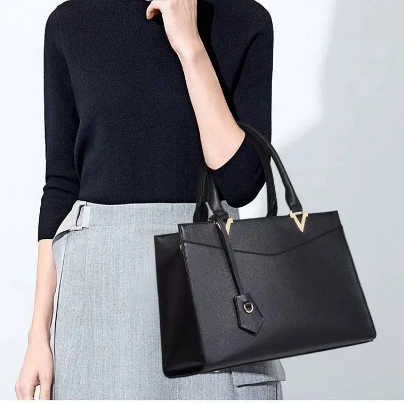 Women's Handbags Shoulder Bags For Female Luxury Designer Top-Handle Tote Bag Purse Wallet Quality Leather High-end texture