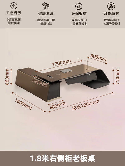 Design Organizer Office Desk Reading Nordic Quality Secretary Computer Desks Light Luxury In Stock Mesa Escritorio Furniture