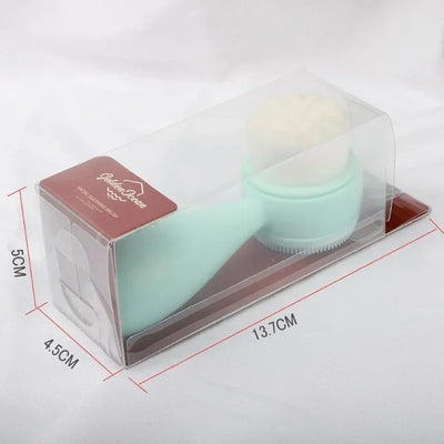 Facial Cleansing Brush Manual Soft Face Massager Skin Pore Clean Brush Face Skin Care Face Cleansing Makeup Remover Beauty Tools