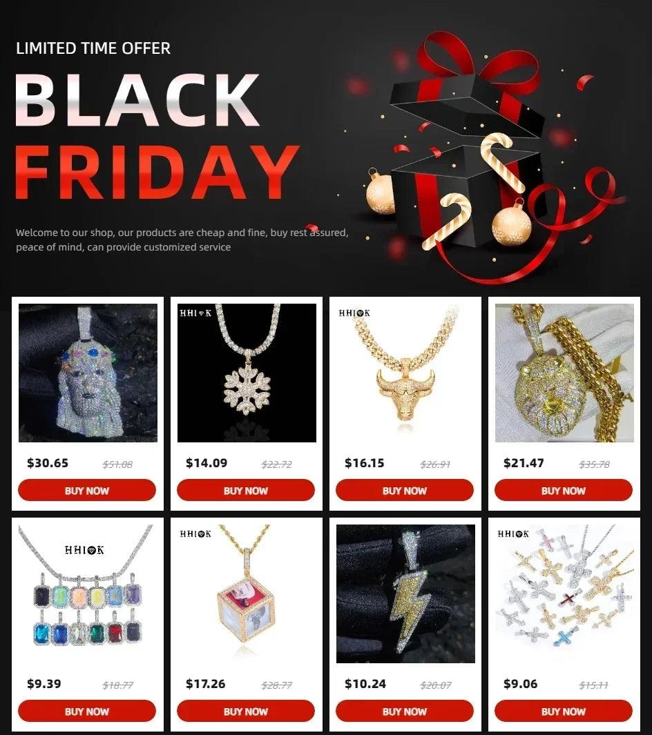 Luxury necklaces 18k gold plated rainbow zircon necklace trendy clavicle chain fashion jewelry for women birthday gift