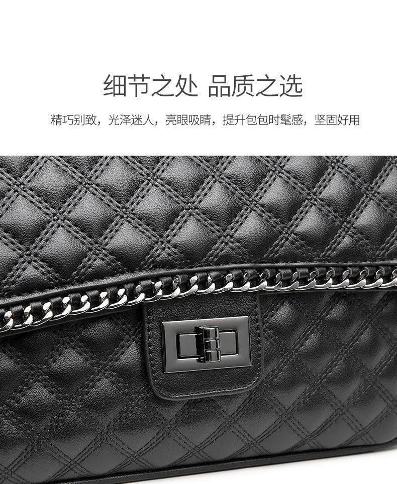 Famous designer women’s handbag with premium leather elegant messenger bag for everyday use classic luxury style