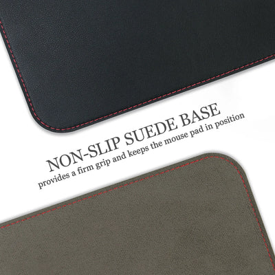 Small Leather mouse pad Non-Slip Gaming Desktop Pu Mouse Pad Waterproof Anti-Scratch Easy To Clean Mat For PC Laptop Desktop