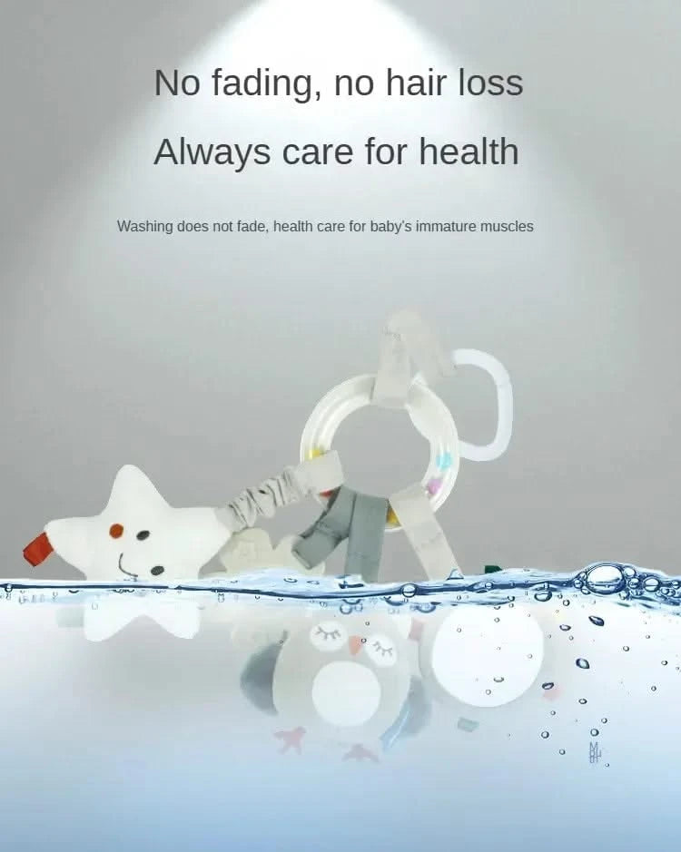 Baby Toys for 0 3 6 12 Months Rainbow Activity Plush Animal Stroller Hanging Toy for Baby Car Seat Crib Travel Sensory Baby Toys