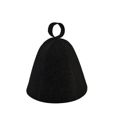 Sauna Hats Thicken Wool Felt Shower Cap Hair Turban Quickly Towel Drying Hats Felt Sauna Hat Men Dry Sauna Cap for Man