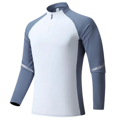 Athletic Pullovers Sport Shirt Men Fitness Training Tops Gym Casual Running Long Sleeve Male Outerwear Jogging Sport Clothing