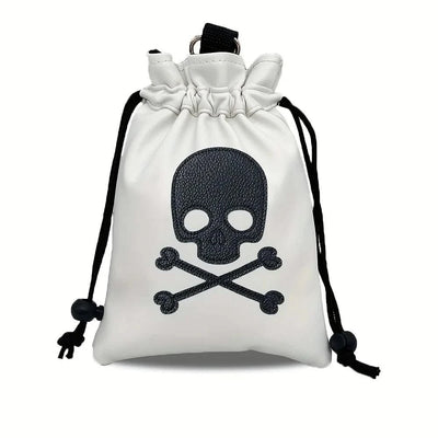 Golf course golf balls and serving upright bags with drawstrings for women