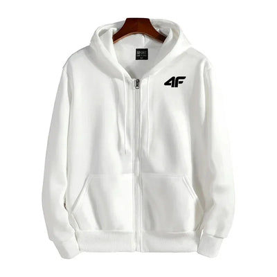 Men's Outerwear Hot Sales Fashion Loose Zipper Tops Printing Sports Hoodie Coat Casual Street Mens Cardigan Sweatshirt Clothing