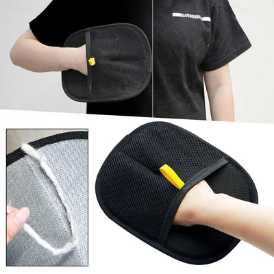 Pet Grooming Gloves Static Dedusting Brush Pet's Hair Remover Brush Removing Dog Cat Hair From Sofa Carpet Clothes Pet Supply