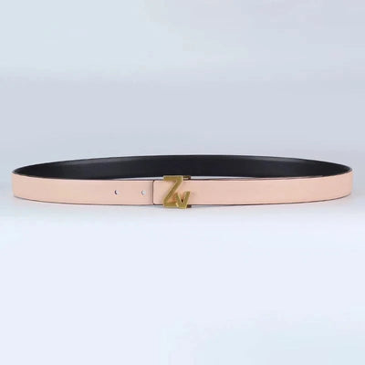 Designer Reversible Leather Width 25mm Waist Belt Women| Lady |Girl | Chic Dress Party Belt for jeans