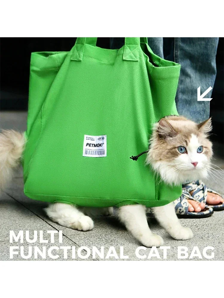 Soft Pet Carriers Can Walk Design Portable Breathable Bag Cat Dog Carrier Bags Outgoing Travel Pets Handbag Carrying Bags