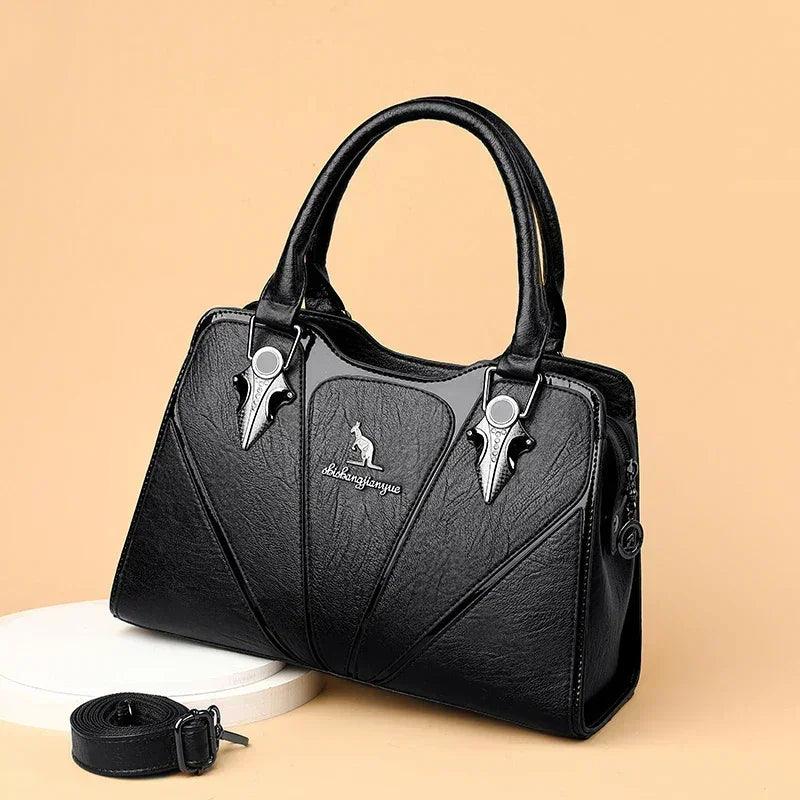 Luxury handbags women bags designer brand female leather crossbody shoulder for sac a main ladies hand 2024