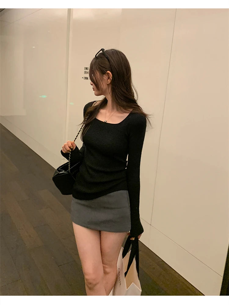 Women Sweater Womens Winter Sweaters Pullover a Female Knitting Overszie Long Sleeve Loose Knitted Outerwear ropa de mujer