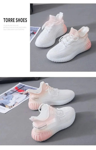 Sports Shoes for Women 2024 Gym Red Sneakersy Basketball Shoe Fashion Women's Tennis on Platform Casual Comfortable and Elegant