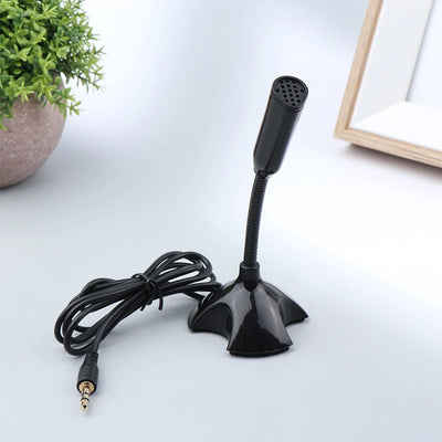 3.5mm USB Microphone For Laptop Computers Noise Reduction Studio Singing Gaming Streaming Mikrofon Stand Mic With Holder Desktop