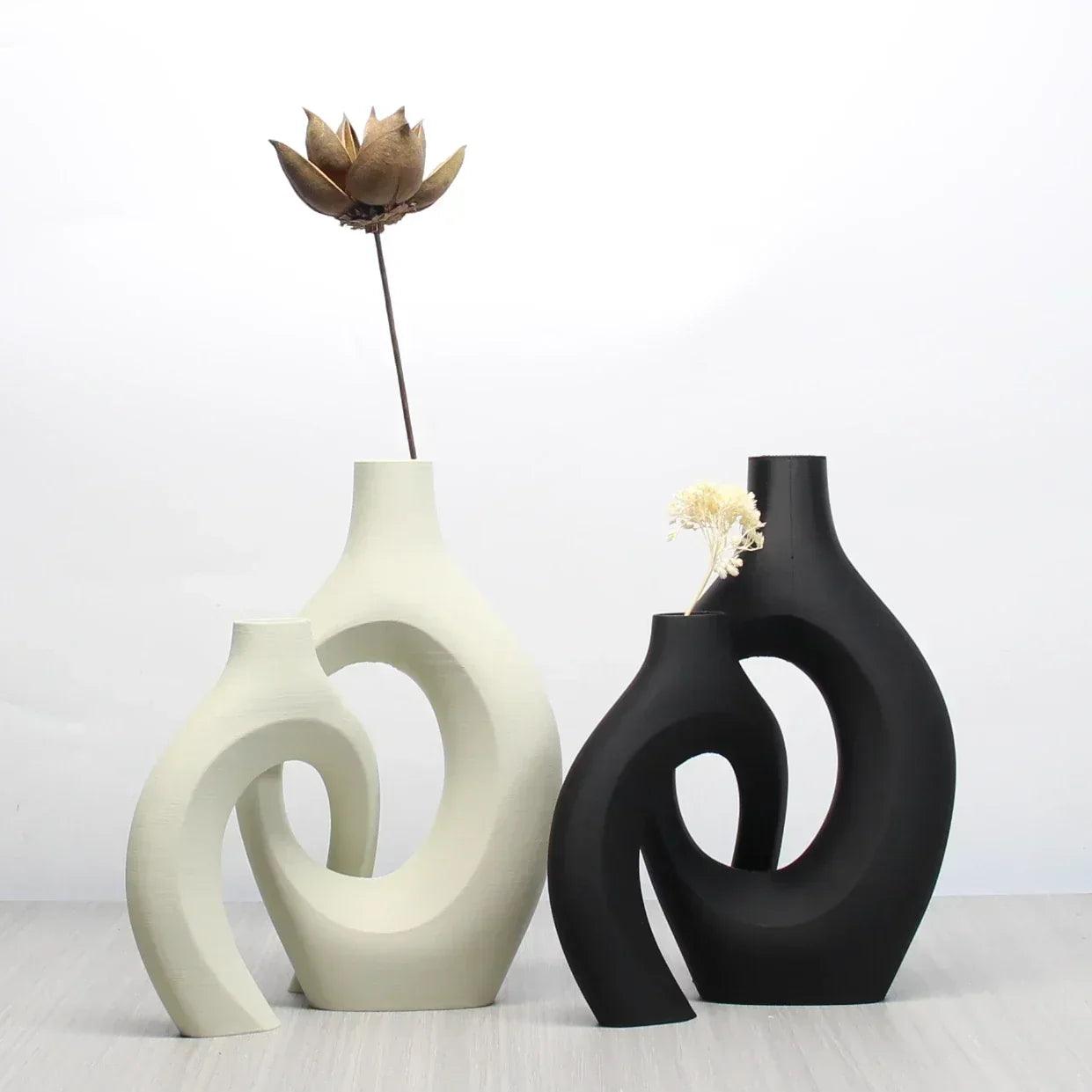 A set of bohemian style art vases home decoration perfect choice for and office suitable living room bedroom wedding