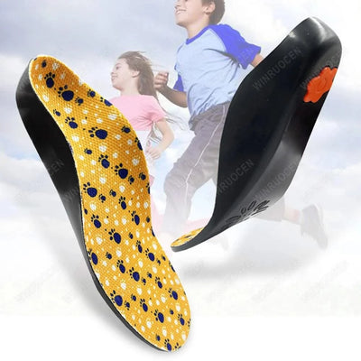 Kids Insole Arch Support | Flat Feet Sneaker for Children |Orthopaedic Insoles For Girl/boy Shoes | For Sports | Feet Care Inserts Pad