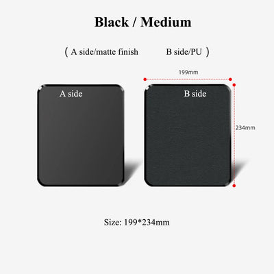 Gaming Hard Mouse Pad Smooth Surface Double-side Durable Washable Resin PU Material Pad with Anti-slip Mats Fast Shipping