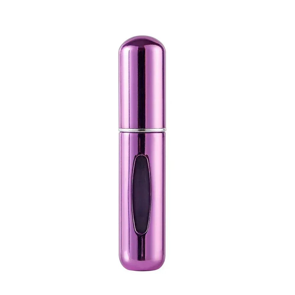 Luxury travel mini perfume bottle charging base direct sample aluminum alloy material