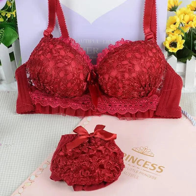 Women Wireless Sexy Bra Set