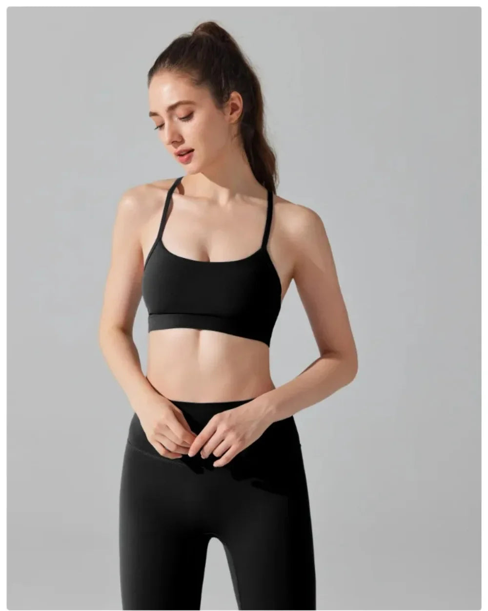 Women's Matching Activewear Set Sports Br a & High Waist Leg gings