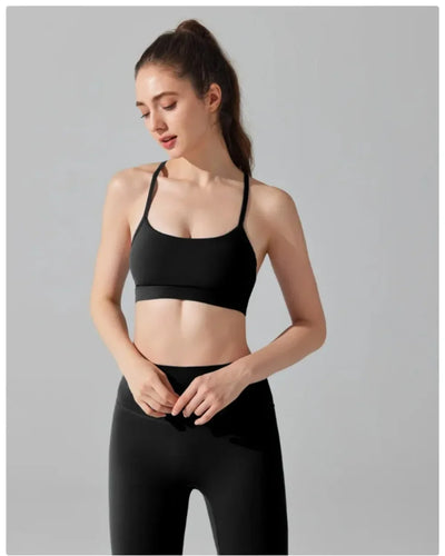 Women's Matching Activewear Set Sports Br a & High Waist Leg gings