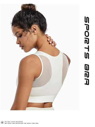 Plus Size Bra for Women High-Strength Shock-Absorbing