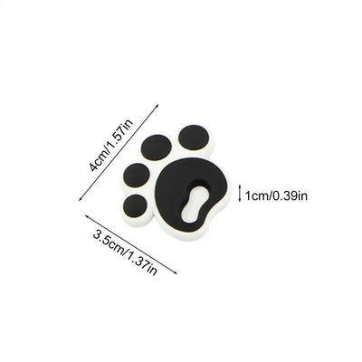 4pcs Snowboard Deck Pads High quality soft rubber material Anti-slip stickers Not easy to break deform Durable Exquisite fitting