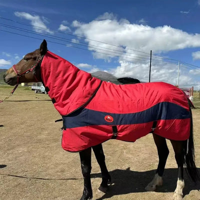 New Winter Warm Cotton Equestrian Equipment Horse Rugs Turnout Blanket Waterproof Winderproof Harness Cover Horse Equipment