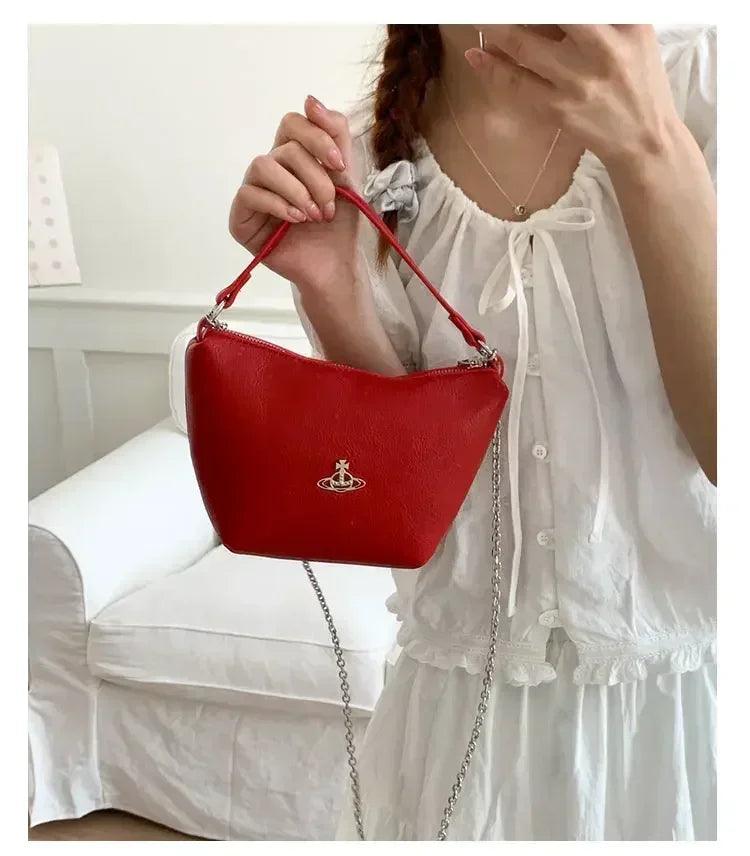 Designer ladies handbag leather tote bag women’s crossbody shoulder strap elegant classic messenger luxury brand