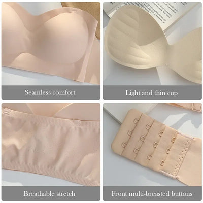 Strapless Bra for Woman Invisible for Wedding