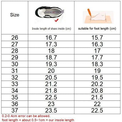 Children's Sports Shoes Spring Autumn Fashion Kids Shoes for Boy Breathable Non-slip Girls Causal School Sneakers Lightweight