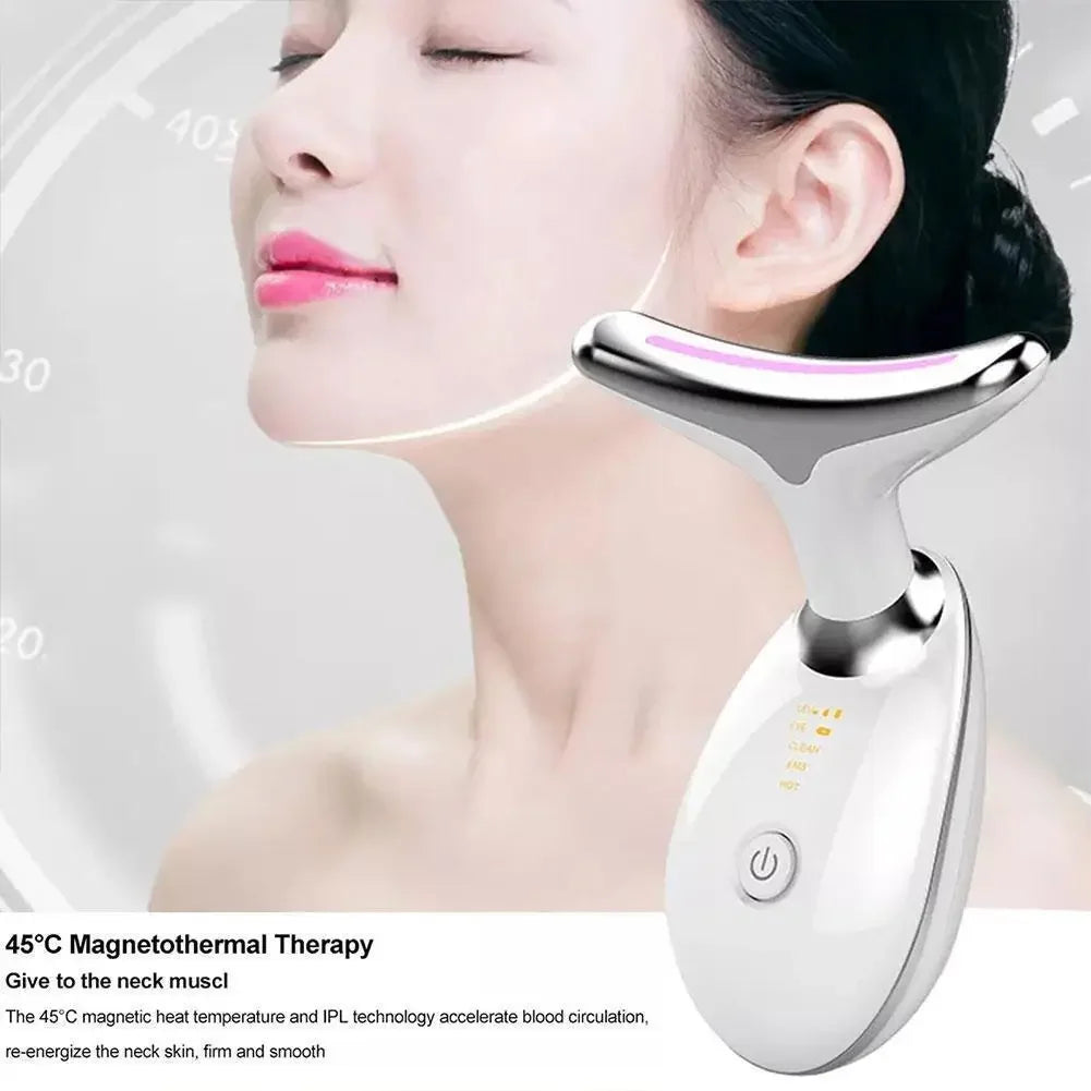 Anti Wrinkle Facial Massager Neck Face Beauty Device Skin Tighten Facial Lift Device Reduce Double Chin Skin Care Tool