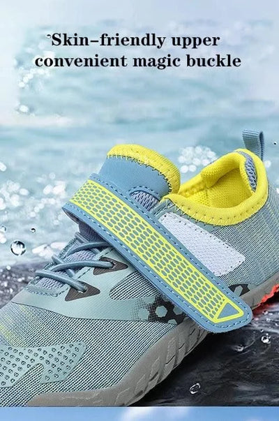 Children Quick-Drying Barefoot Shoes| Wide-Toed Lightweight Upstream Wading Shoes 24-38 | Boys Girls | Beach Diving, Boating |