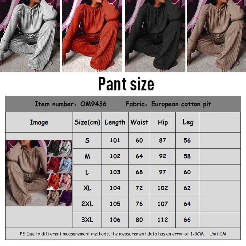 LoungeWear Women Hooded Outfits