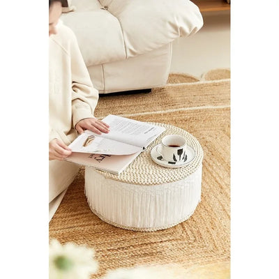 Cushion Not Collapse Home Floor Round Stool Thickened Lumbar Support Seat Cushion Straw Cushion New Arrival Bestseller Gift