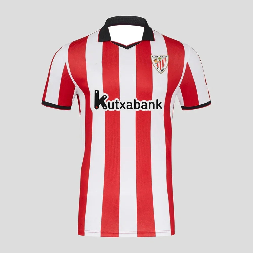 2025-26 Athletic Club Mens Away Football Shirt Summer Youth Kids Sportwear Oversized Training Soccer Uniform Breathable Jersey