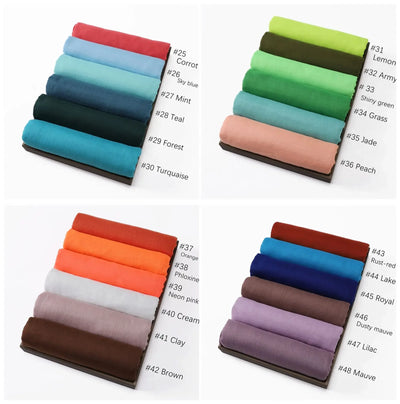 New Cotton Linen Scarf For Women Girls Students Autumn Classic Solid Color Scarves Retro Soft Foulard Viscose Female Wrap Shawls