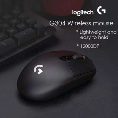 Logitech G304 Wireless Gaming Mouse - Programmable Buttons, Lightweight for FPS Games, PC/Laptop/Office Use