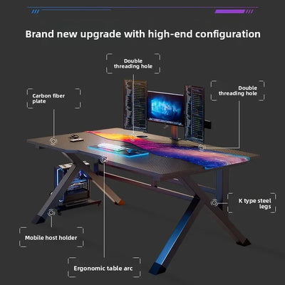 Gaming table Computer desk Desktop household simple bedroom table Simple modern desk Student writing desk