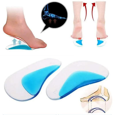 Kids Orthopedic Insoles for Children Shoes Inserts Baby Plantar Fasciitis Flat Feet Arch Support Orthotic Silicone Gel Insoles