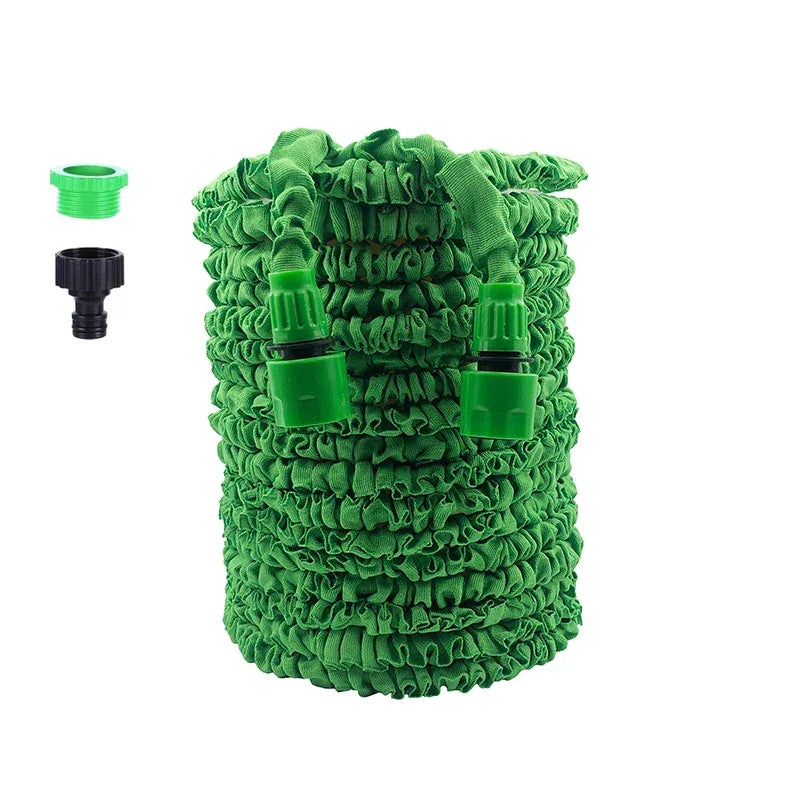 Flexible Garden Hose High Pressure Car Wash Hose Home Garden Daily Watering Tools Expandable  Magic Water Pipes 25FT-200FT