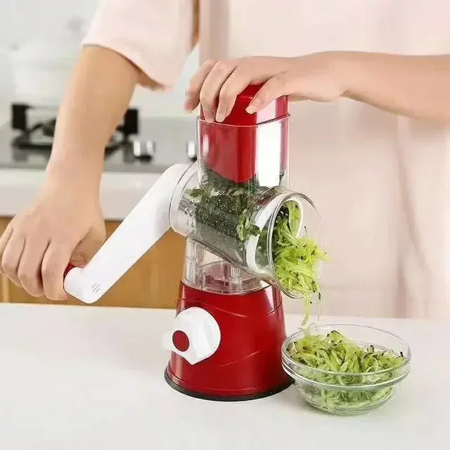 Food Processor Kitchen Tools for Home Housewives, Vegetable Cutting Machine, Vegetable Slicer, Tiling Table, Drum Grater