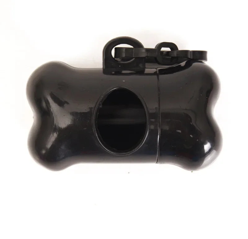 1 Roll Pet Poop Bags Disposable Dog Waste Bags Bulk Poop Bag Dispenser Bags with Paw Prints Garbage Bag - Elanique