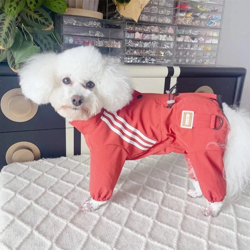Summer Pet Dog Clothes Outdoor Thin Sunscreen Clothing Four Feets Jumpsuits For Small Medium Dog Yorkshire Puppy Clothing Romper