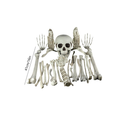 Halloween Human Skeleton Human Skeleton Halloween Horror Decorations Graveyard Decorations Haunted House Horror Skeleton Props