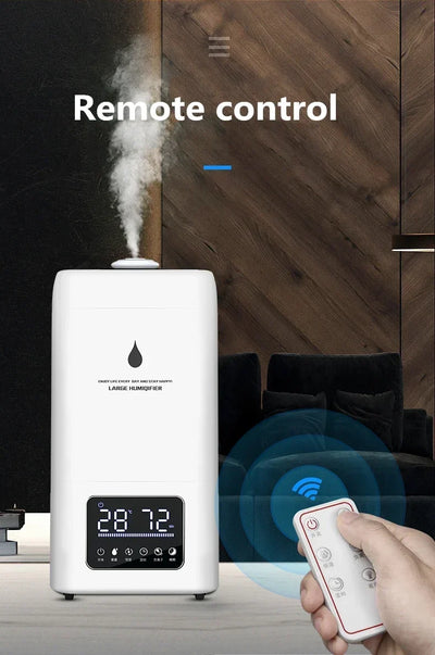 Humidifier23.8L Air Humidifier Heavy Fog Large Capacity Ultrasonic Atomizer Intelligent Constant Temperature Design For Home/Com