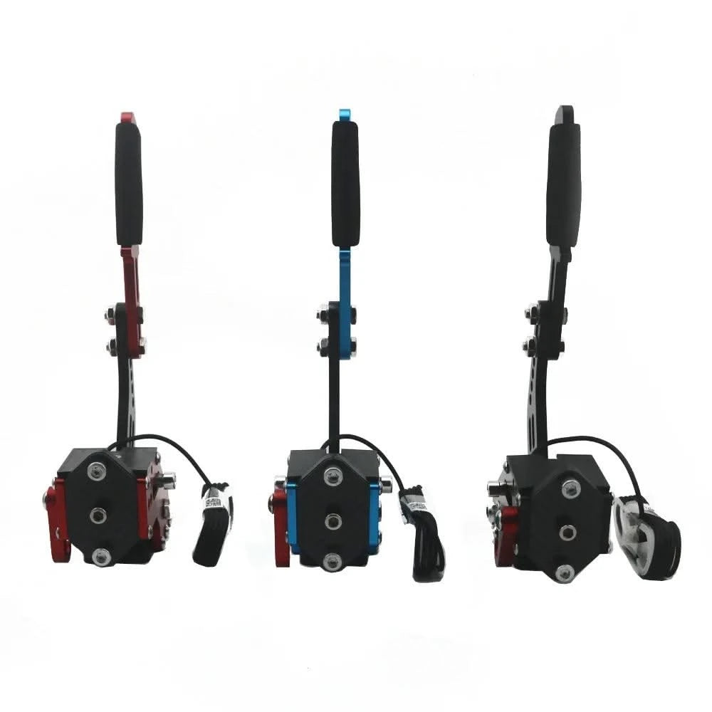 16Bit USB Handbrake SIM For G25/27/29 T500 PC Racing Games FANATECOSW DIRT RALLY Hand Brake System Red Black Blue Wear parts